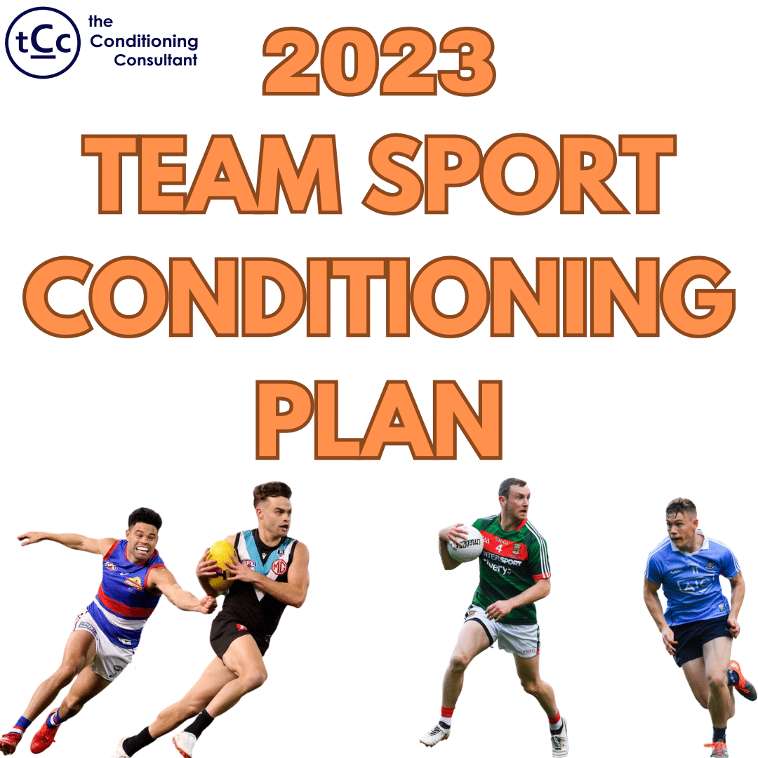AFL Pre Season Running Program The Conditioning Consultant
